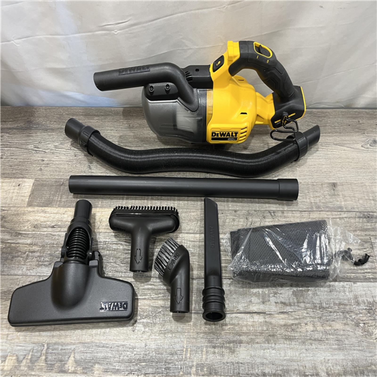 AS-IS DEWALT Bagless 20V MAX Stick Cordless General Dirt Filter Handheld Vacuum (Tool Only)