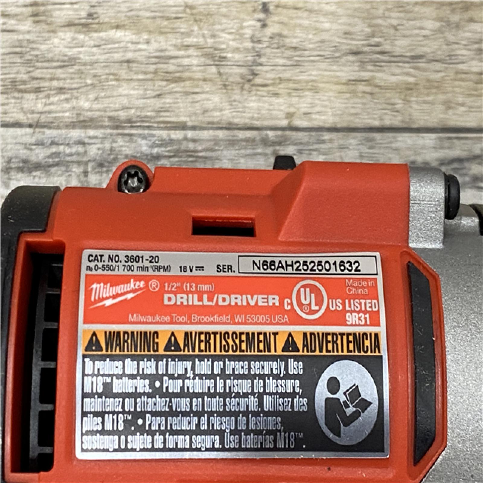 AS-IS Milwaukee 18V Lithium-Ion Brushless Cordless Compact Drill/Impact Combo Kit