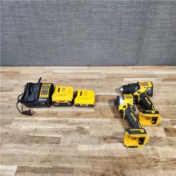 HOUSTON LOCATION - AS-IS DEWALT 2 TOOL COMBO KIT W/ (2) BATTERY & CHARGER