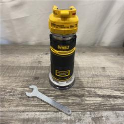 AS-IS DEWALT 20V MAX XR Cordless Brushless Fixed Base Compact Router (Tool Only)