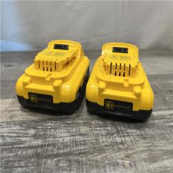 AS-IS DEWALT 20V MAX Compact Lithium-Ion 3.0Ah Battery Pack (2 Pack)