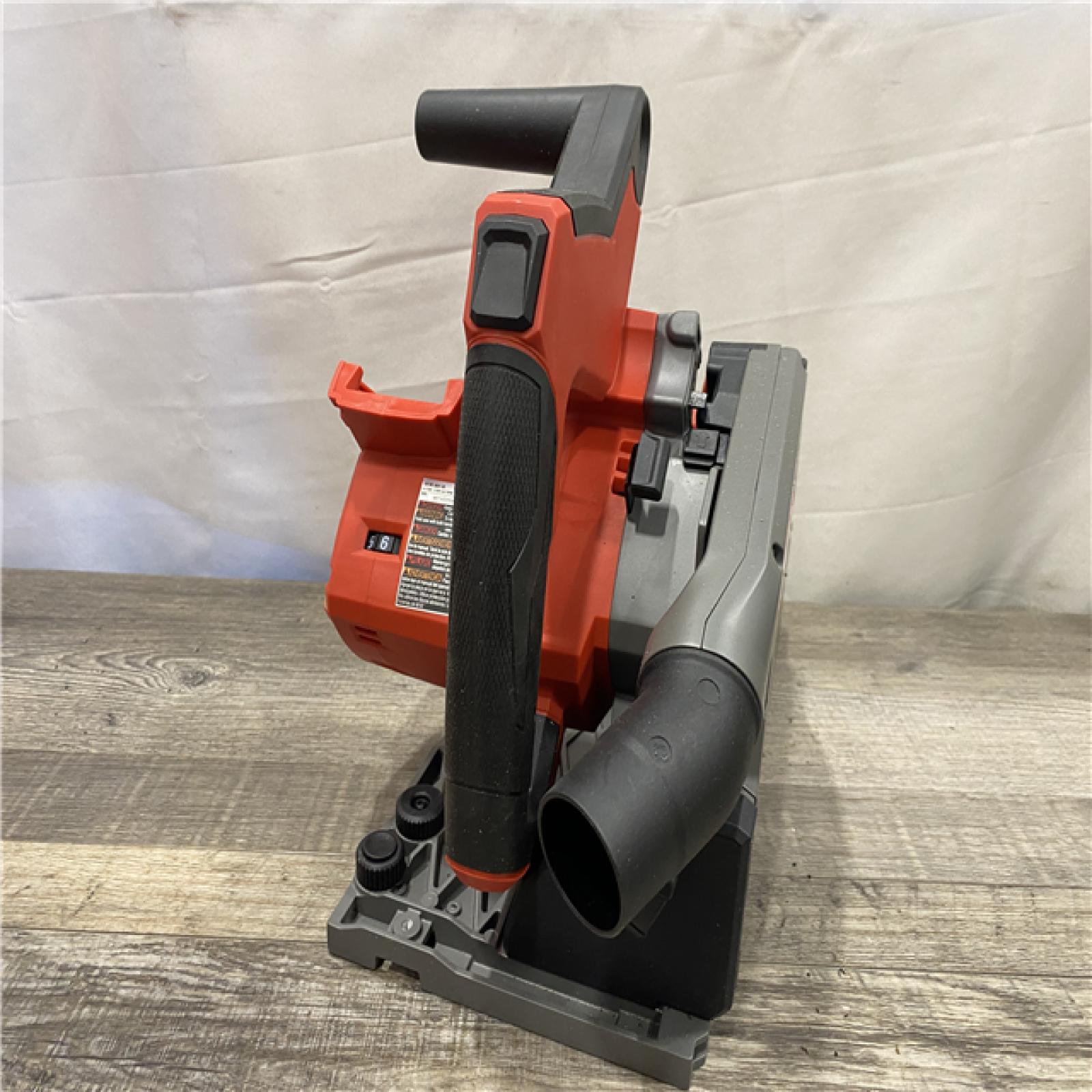 AS-IS Milwaukee FUEL 18V Lithium-Ion Brushless Cordless 6-1/2 in. Plunge Track Saw PACKOUT Kit