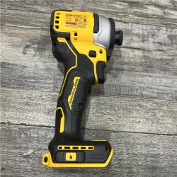 AS-IS DEWALT Atomic 20V Max Lithium-Ion Brushless Cordless Compact 1/4 in. Impact Driver Kit