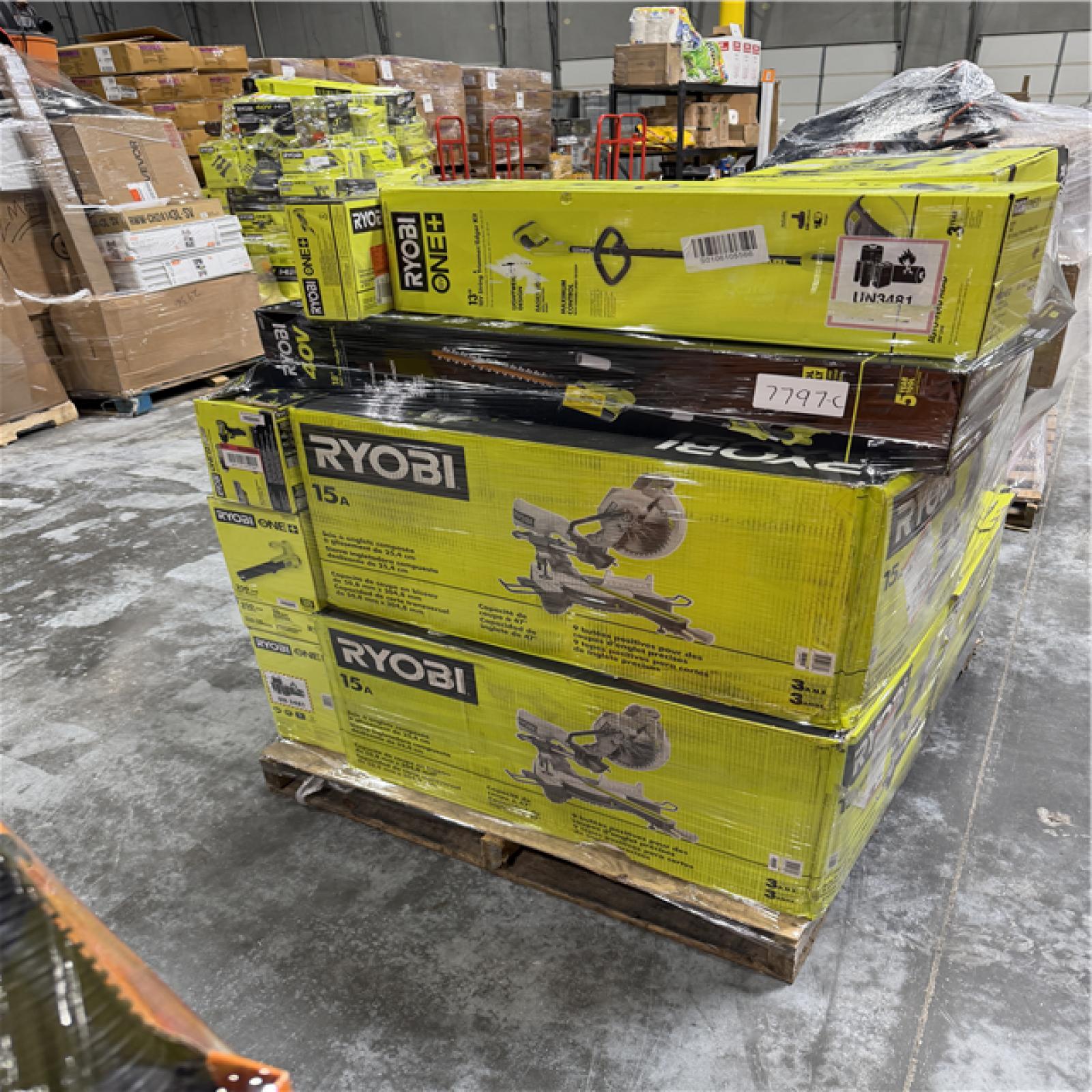 Atlanta Location AS-IS Tools Partial Truckload (6 Pallets) 7797-C