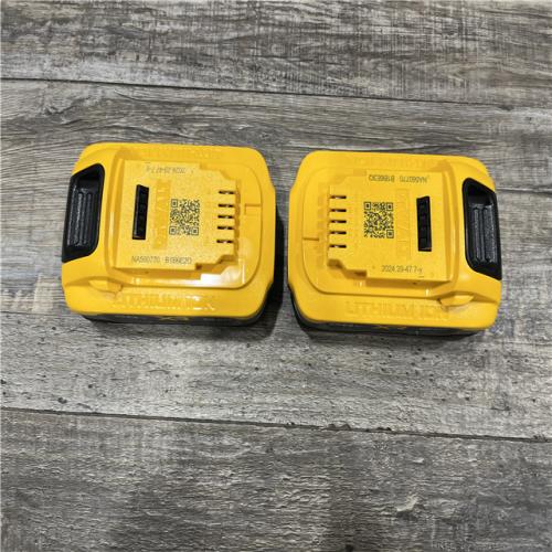 AS-IS DEWALT 20V MAX XR POWERSTACK Lithium-Ion 5.0Ah Battery (2 -Pack)