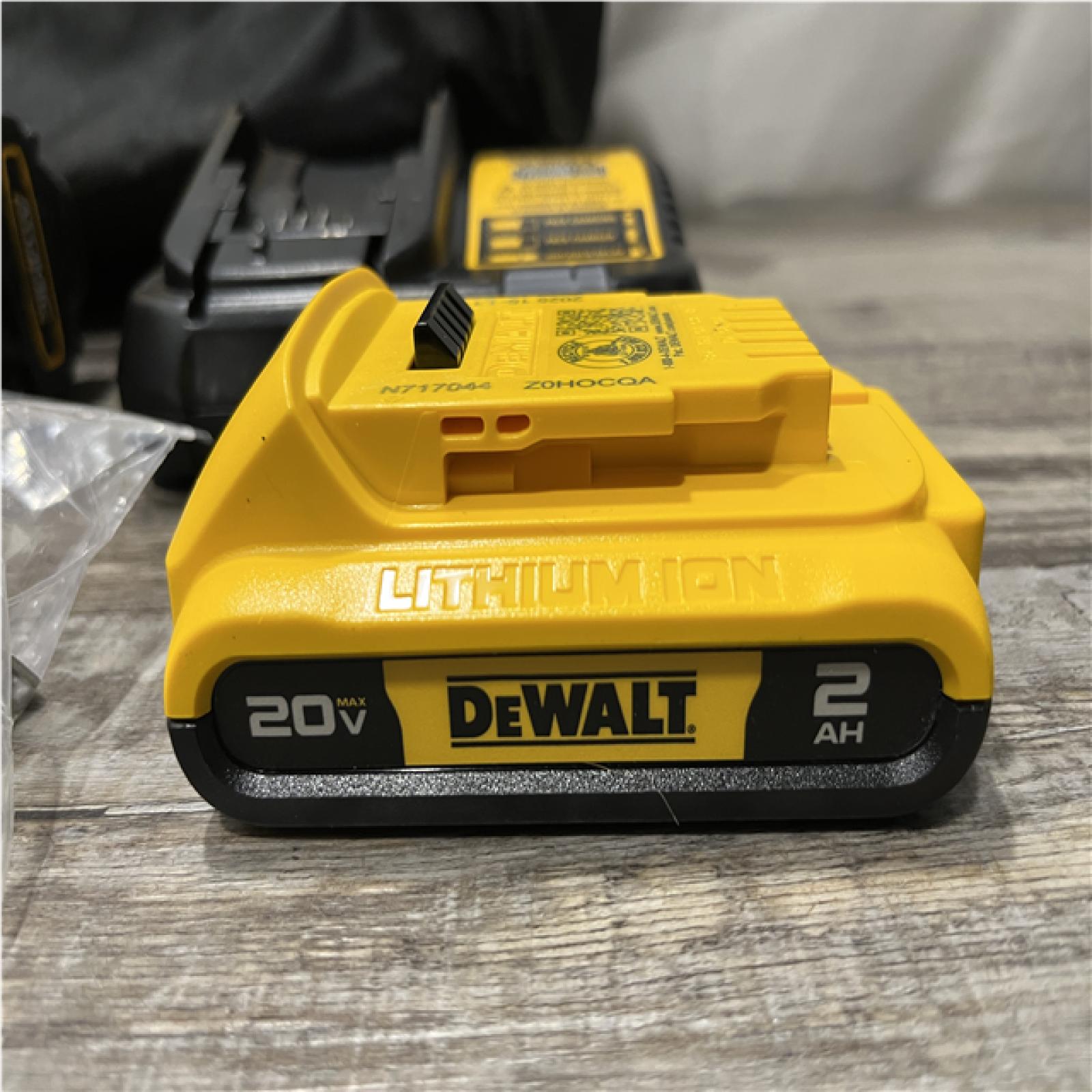 AS-IS DEWALT Atomic 20V Lithium-Ion Cordless Compact 1/2 in. Drill/Driver Kit