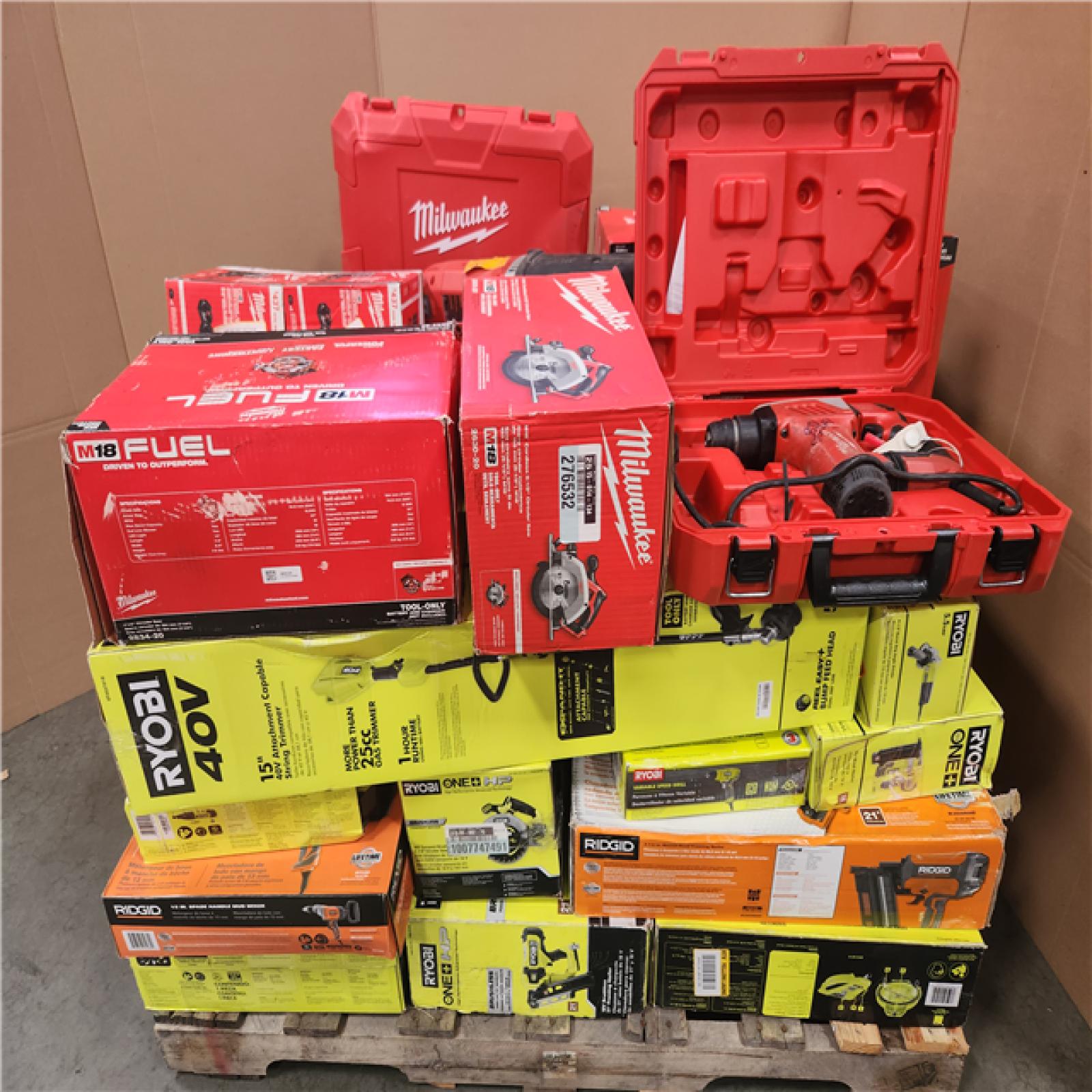 CALIFORNIA AS-IS TOOL PALLET