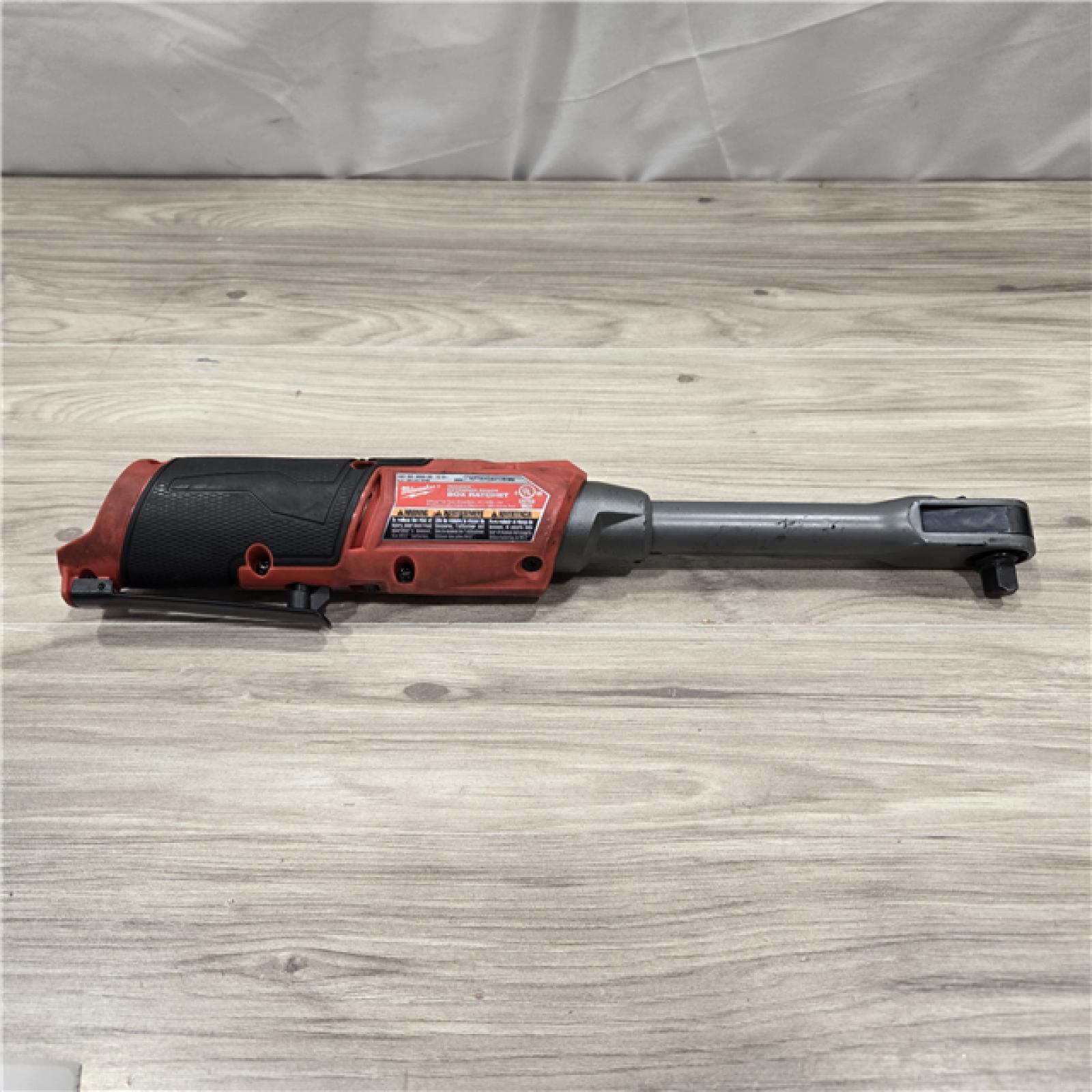 AS-IS Milwaukee M12 FUEL INSIDER Extended Reach Box Ratchet