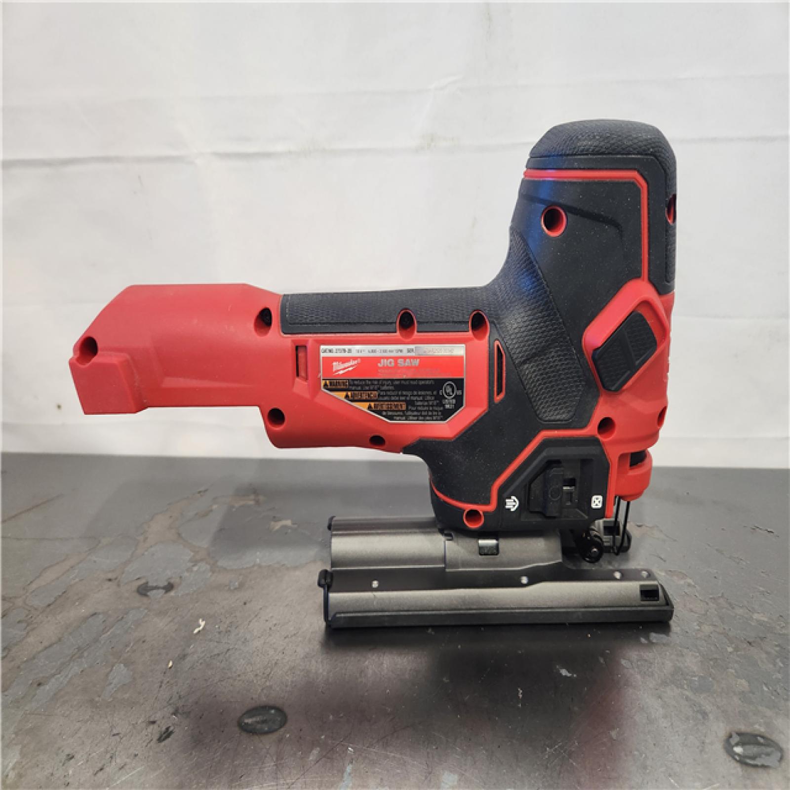 AS-IS- Milwaukee M18 FUEL 18 Volt Lithium-Ion Brushless Barrel Grip Cordless Jig Saw (Bare Tool)