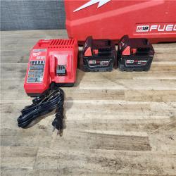 HOUSTON LOCATION - AS-IS Milwaukee FUEL 18V Lithium-Ion Brushless Cordless Hammer Drill and Impact Driver Combo Kit