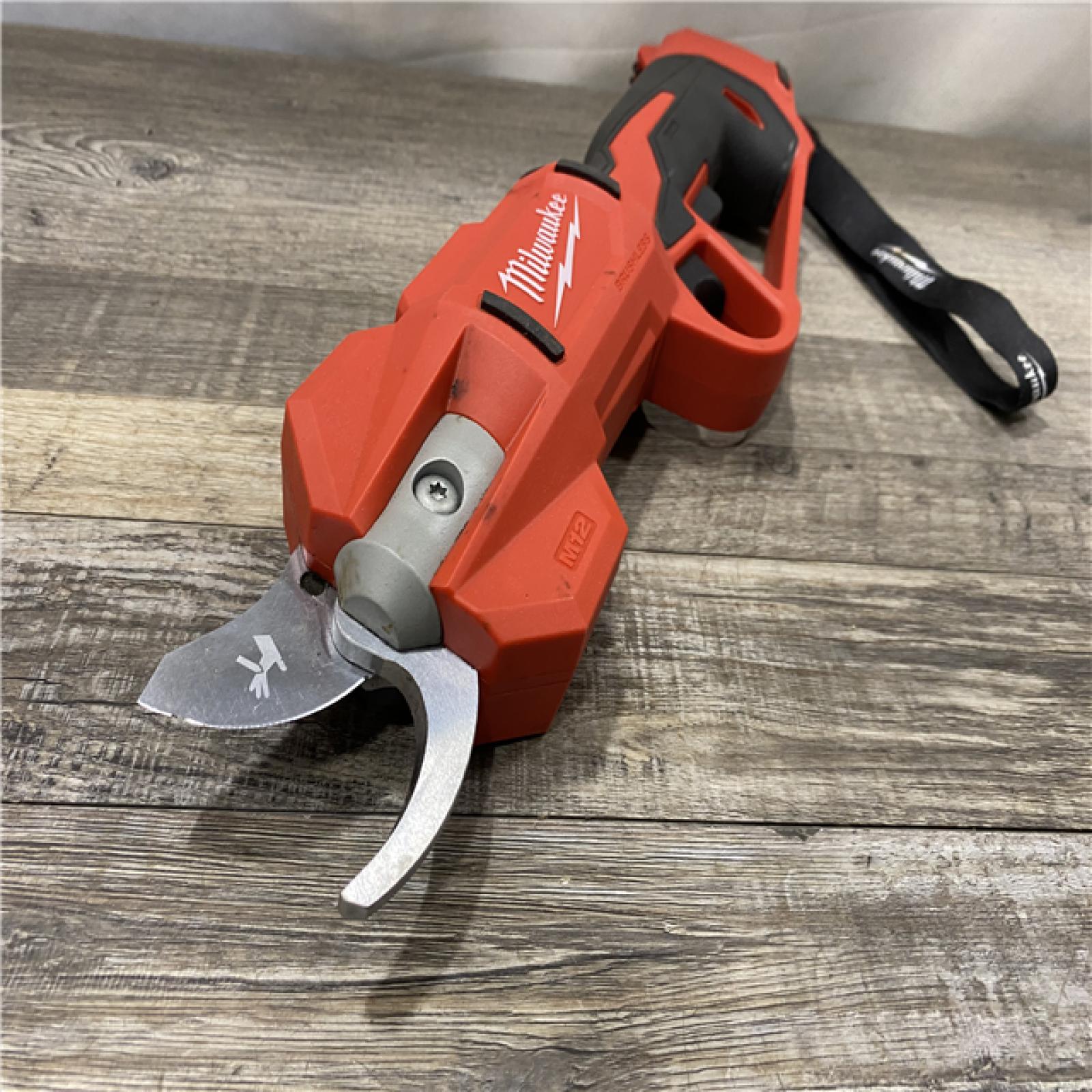 AS-IS Milwaukee 12V Cordless Brushless Pruner Shears (Tool Only)