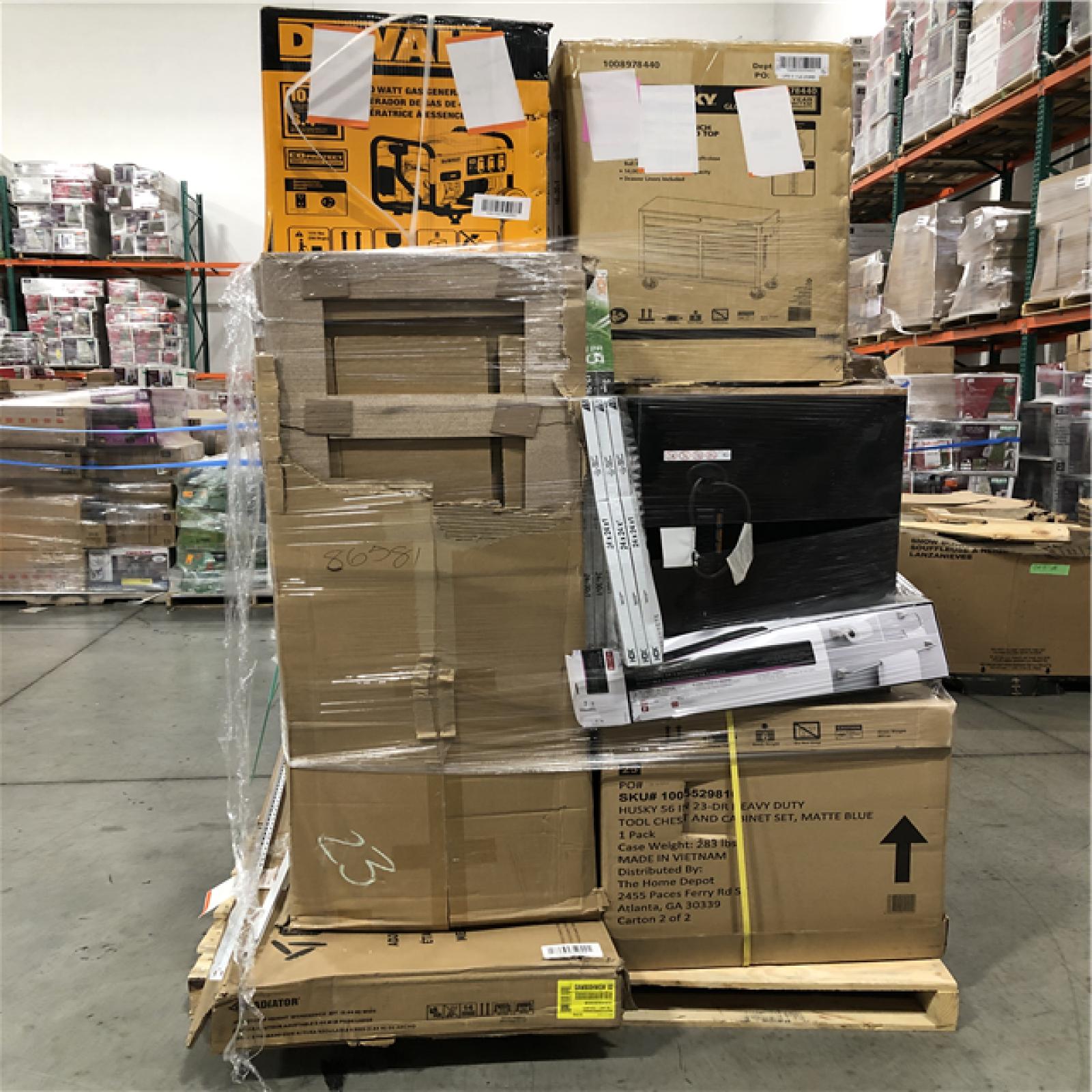 DALLAS LOCATION - AS-IS HOME IMPROVEMENT PALLET