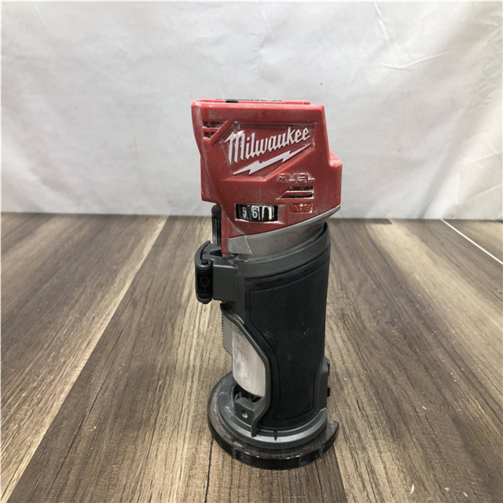 AS-IS Milwaukee FUEL 18V Lithium-Ion Brushless Cordless Compact Router (Tool-Only)