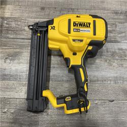 AS-IS DEWALT 20V MAX XR Lithium-Ion Electric Cordless 18-Gauge Brad Nailer (Tool Only)
