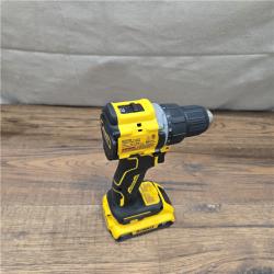 AS-IS DEWALT ATOMIC COMPACT SERIES 20V MAX* Brushless Cordless 1/2 Drill/Driver Kit