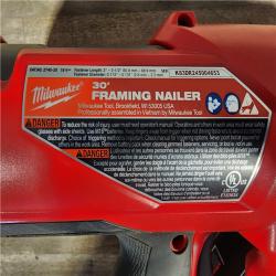 HOUSTON LOCATION - AS-IS M18 FUEL 3-1/2 in. 18-Volt 30-Degree Lithium-Ion Brushless Cordless Framing Nailer (Tool-Only)