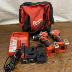 AS-IS Milwaukee M18 Compact Brushless 2-Tool Combo Kit