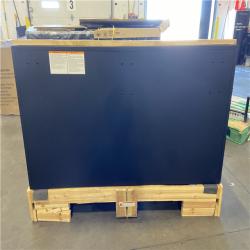 DALLAS LOCATION - Husky 56 in. W x 27.6 in. D 10-Drawer Matte Black Heavy-Duty Mobile Workbench with Pegboard