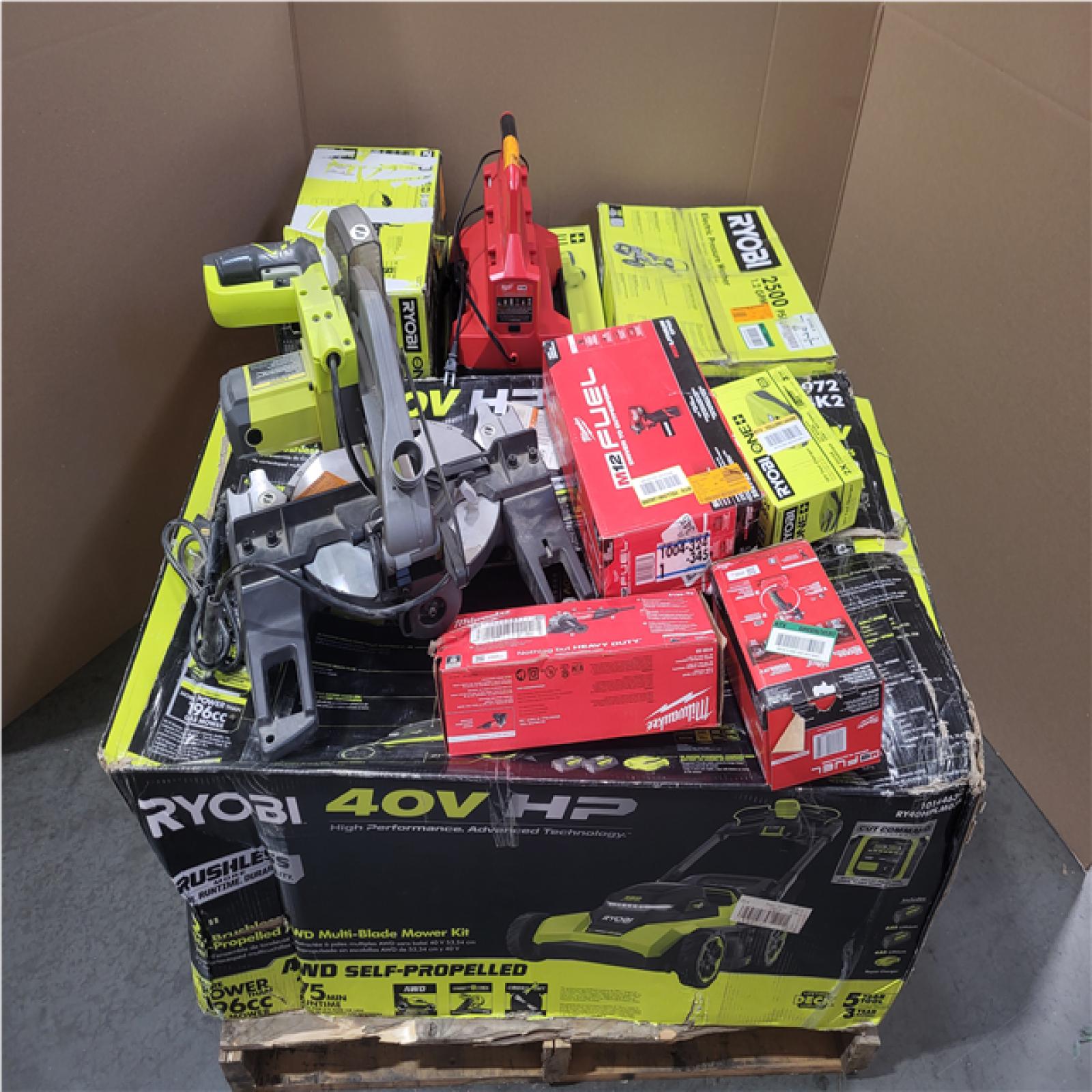 CALIFORNIA AS-IS TOOL PALLET