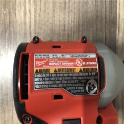 AS-IS Milwaukee M18 18V Lithium-Ion Brushless Cordless 1/4 in. Compact Impact Driver (Tool Only)
