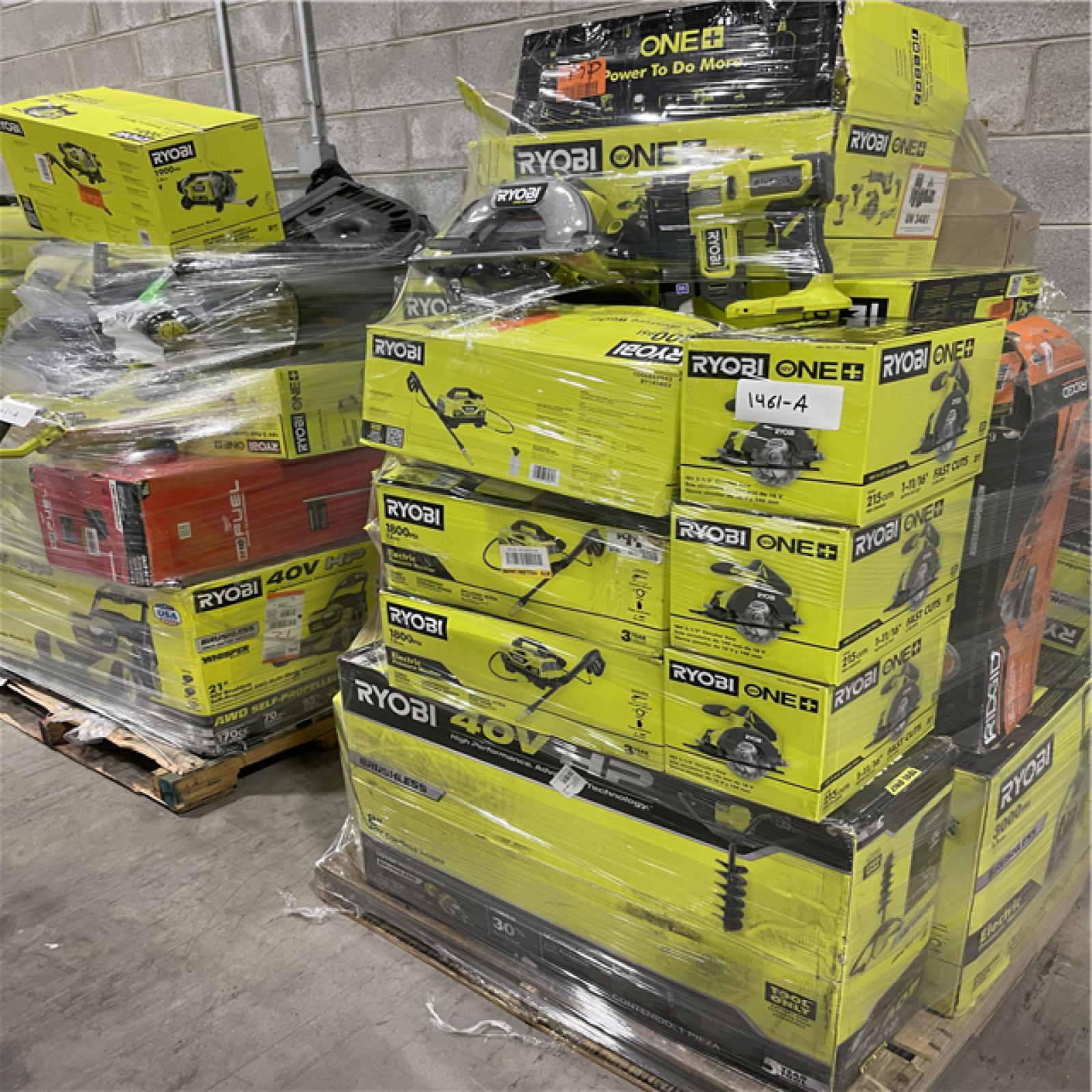 Pittston Location As-Is Power Tools Partial Truckload (7 pallets) 1461-A