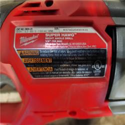 HOUSTON LOCATION - AS-IS Milwaukee M18 18V Fuel 1/2 Right Angle Drill Super Hawg Cordless Lithium-Ion 2809-20 (TOOL ONLY)