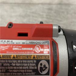AS-IS Milwaukee 18V Lithium-Ion Brushless Cordless Compact Drill/Impact Combo Kit