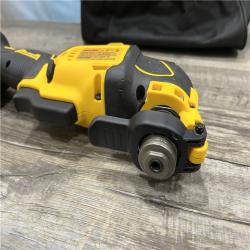 AS-IS DEWALT ATOMIC 20V MAX Lithium-Ion Cordless Oscillating Tool Kit with 4.0Ah Battery  Charger and Kit Bag