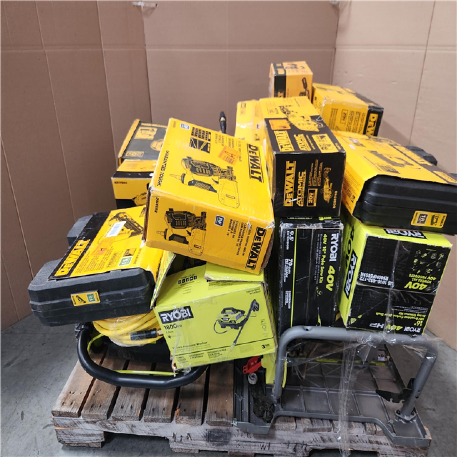 CALIFORNIA AS-IS TOOL PALLET