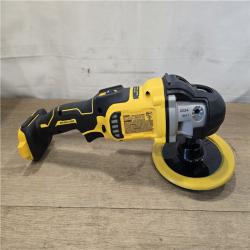 AS-IS DeWalt 20V MAX XR Cordless 7 in. Variable Speed Rotary Polisher Kit