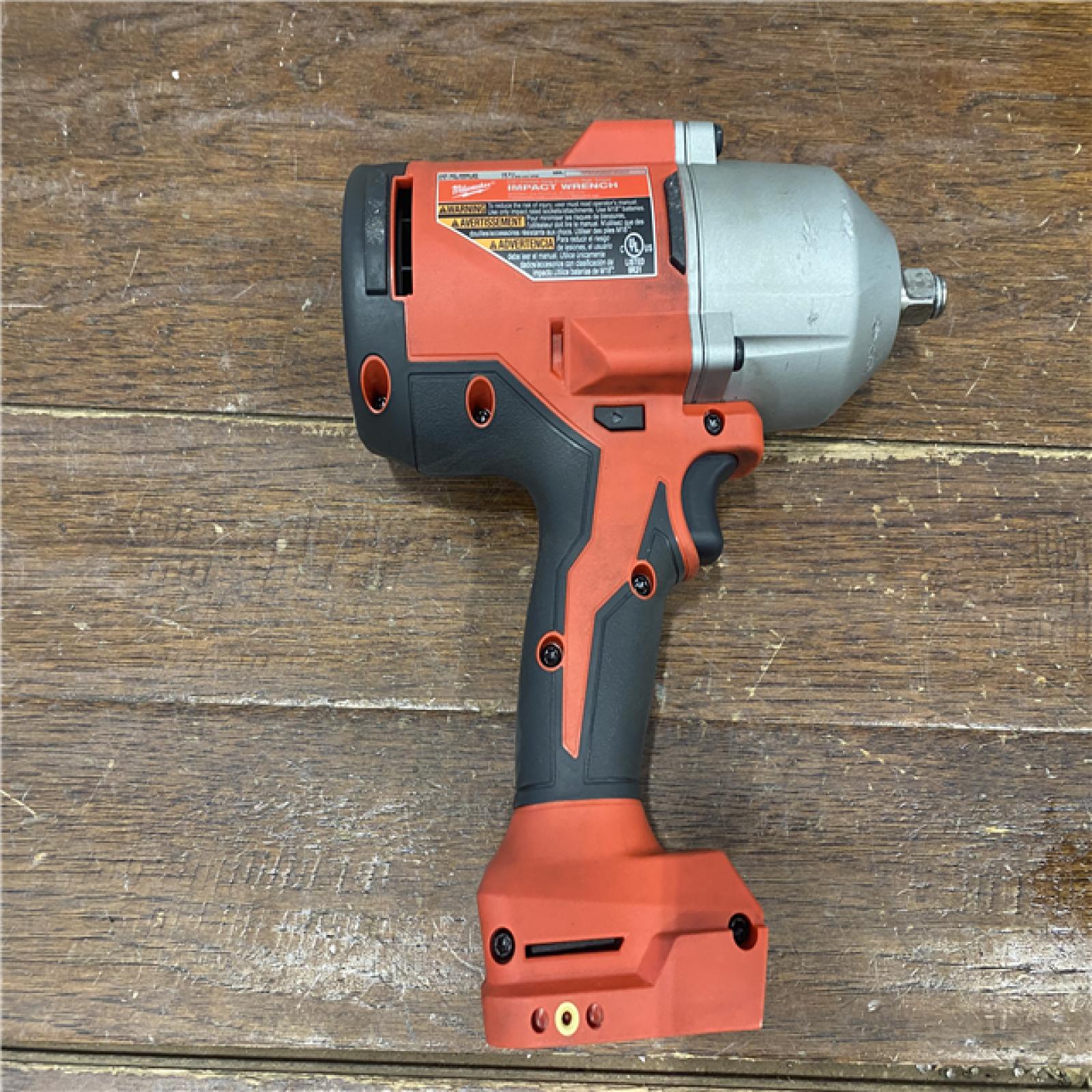 AS-IS Milwaukee 2666-20 M18 18-Volt Lithium-Ion Brushless 1/2 in. High Torque Impact Wrench with Friction Ring (Tool-Only)