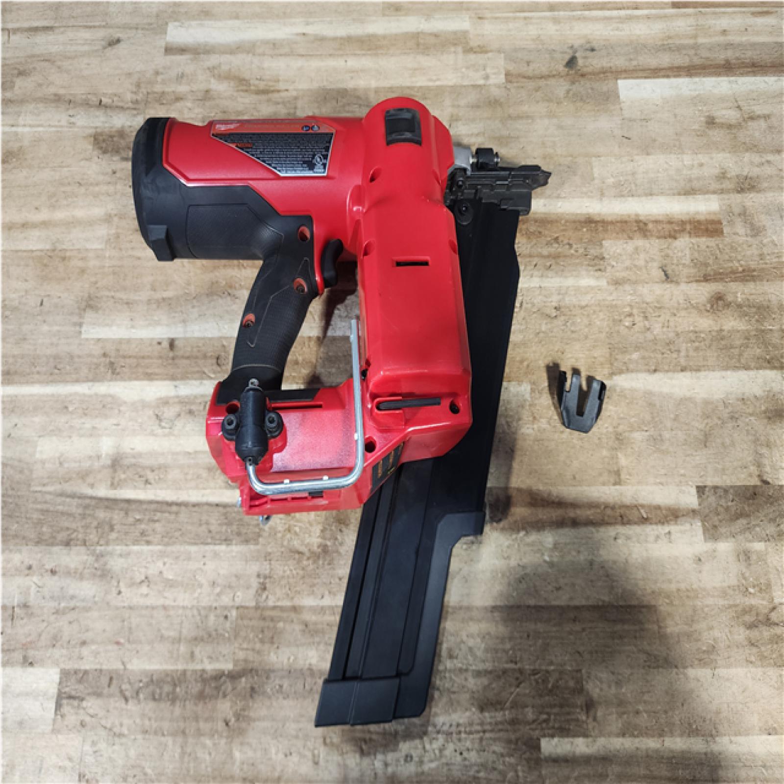 Houston Location AS-IS Milwaukee FUEL 3-1/2 in. 18-Volt 21-Degree Lithium-Ion Brushless Cordless Framing Nailer (Tool-Only)