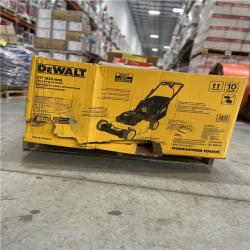 DALLAS LOCATION- AS-IS DeWalt 21 in.150CC Gas Self Propelled Walk Behind Lawn Mower PALLET (2 UNITS)