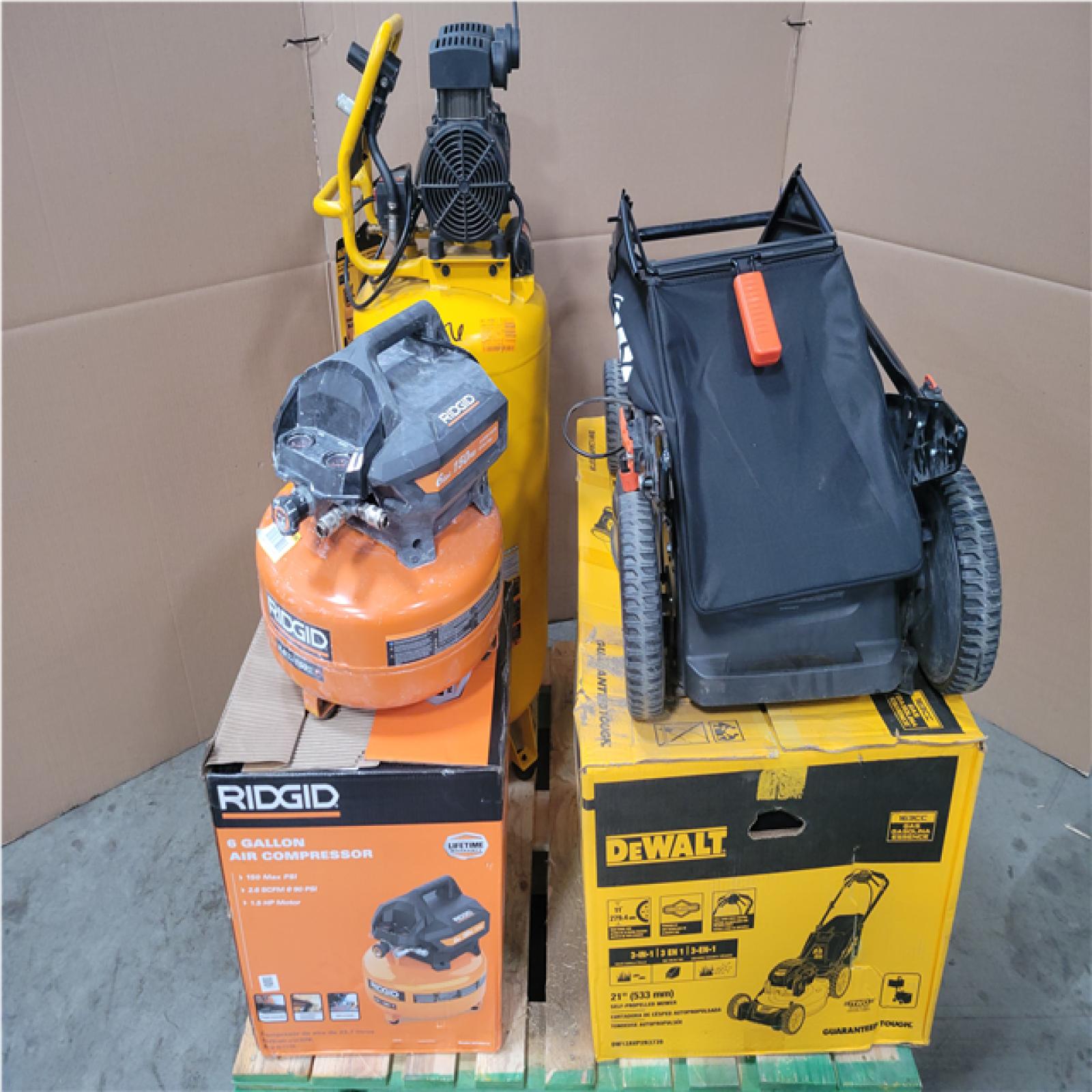 CALIFORNIA AS-IS OUTDOOR POWER EQUIPMENT