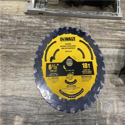 AS-IS DEWALT 20V MAX Cordless Brushless 6-1/2 in. Sidewinder Style Circular Saw (Tool Only)