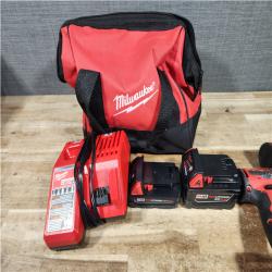 HOUSTON LOCATION - AS - IS Milwaukee 18-Volt Lithium-Ion Brushless Cordless Compact Hammer Drill/Impact Combo Kit