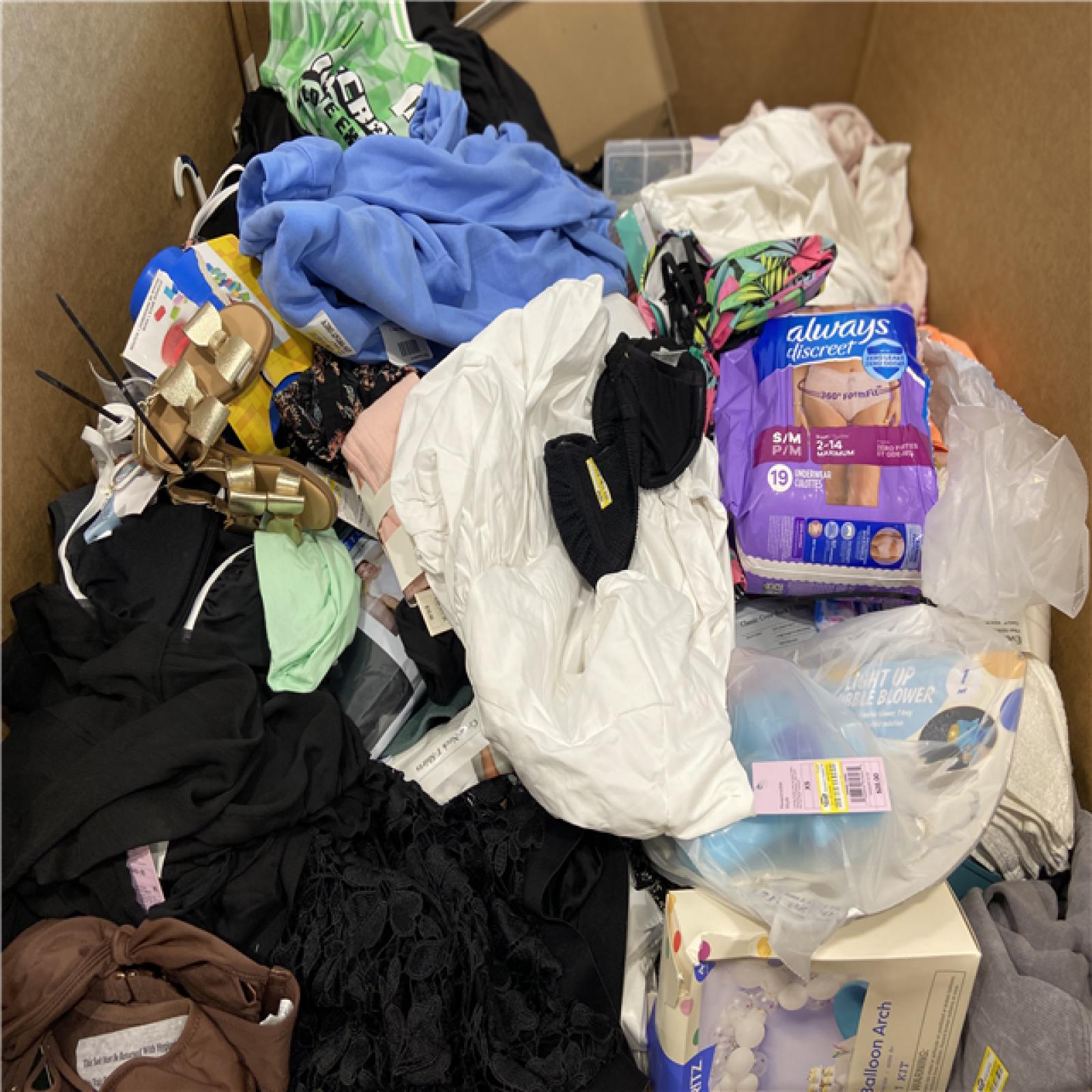 DALLAS LOCATION - BULLSEYE CLOTHING, HOME GOODS PALLET