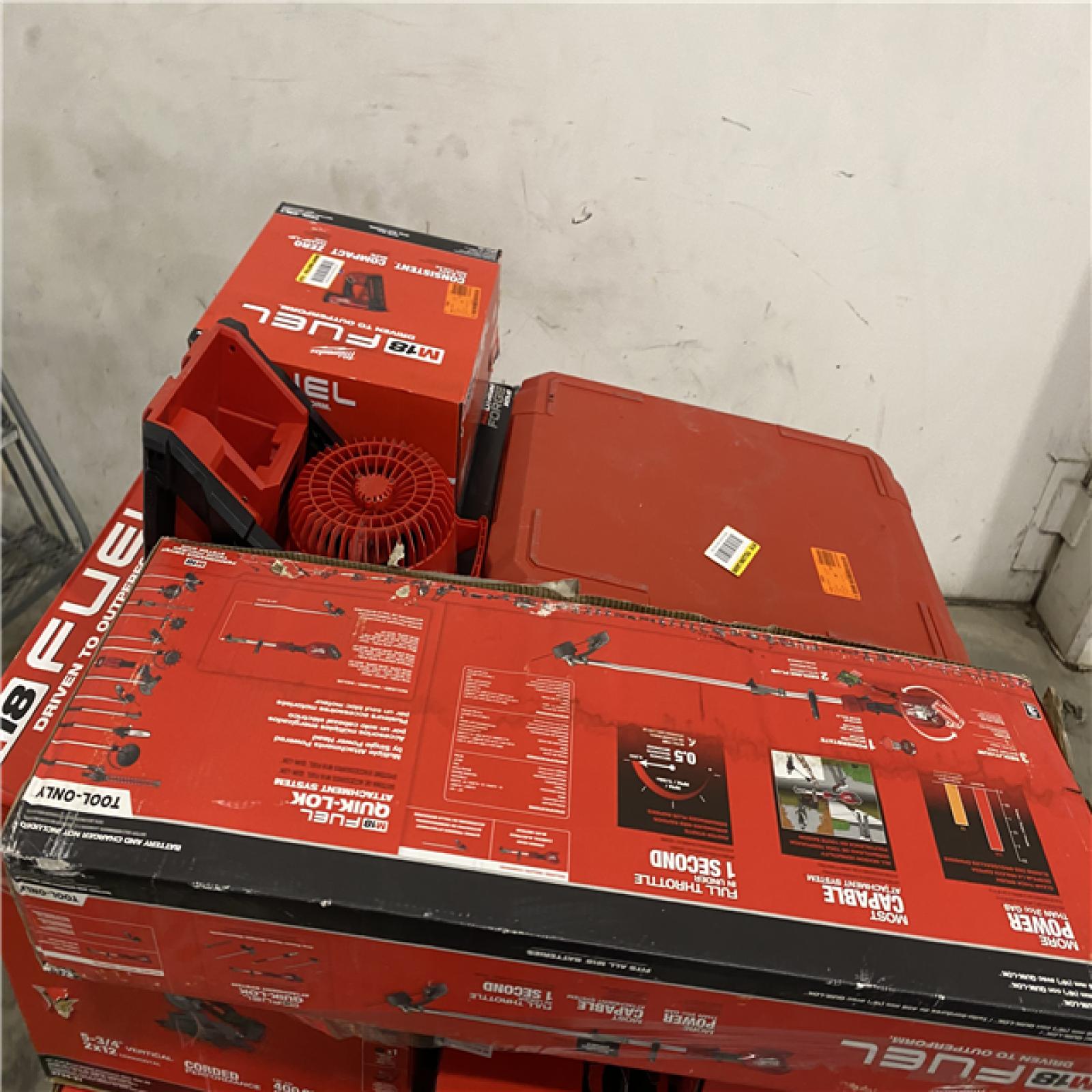 Dallas Location - As-Is MILWAUKEE Tool Pallet