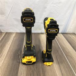 AS-IS DEWALT ATOMIC 20V MAX Lithium-Ion Cordless 2-Tool Combo Kit