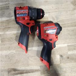 HOUSTON LOCATION - AS-IS (APPEARS LIKE NEW) Milwaukee 3497-22 12V Brushless Hammer Drill and Impact Driver Combo Kit