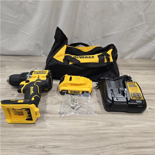 AS-IS DEWALT ATOMIC COMPACT SERIES 20V MAX* Cordless 1/2 Drill/Driver Kit