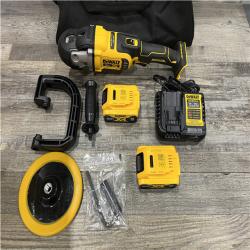 AS-IS DEWALT 20V MAX XR Cordless Brushless 7 in. Variable Speed Rotary Polisher Kit