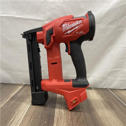 AS-IS Milwaukee FUEL 18-Volt Lithium-Ion Brushless Cordless 18-Gauge 1/4 in. Narrow Crown Stapler (Tool-Only)