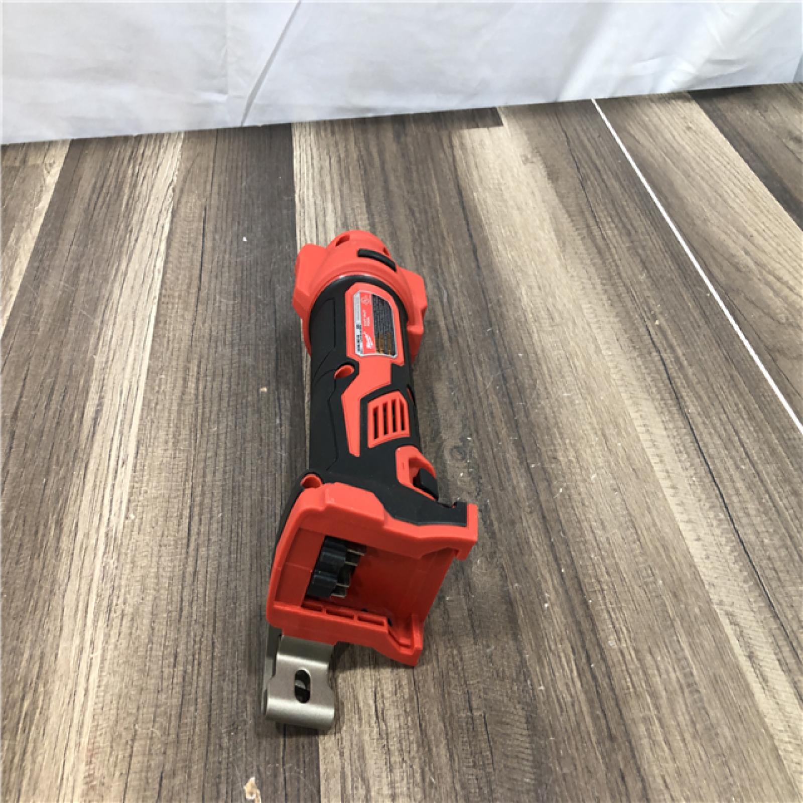 AS-IS Milwaukee 18V Lithium-Ion Cordless Drywall Cut Out Rotary Tool (Tool-Only)
