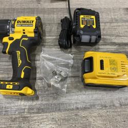 AS-IS DEWALT ATOMIC 20V Lithium-Ion Cordless 1/2 in. Hammer Drill Kit