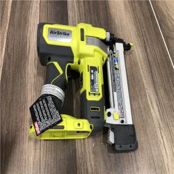 AS-IS RYOBI ONE+ 18V 18-Gauge Cordless AirStrike Narrow Crown Stapler (Tool Only)