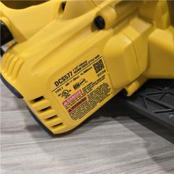 AS-IS DEWALT FLEXVOLT 60V MAX Cordless 7-1/4 in. Wormdrive Style Circular Saw (Tool Only)