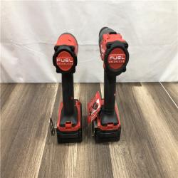 AS-IS Milwaukee FUEL 18V Lithium-Ion Brushless Cordless Hammer Drill and Impact Driver Combo Kit