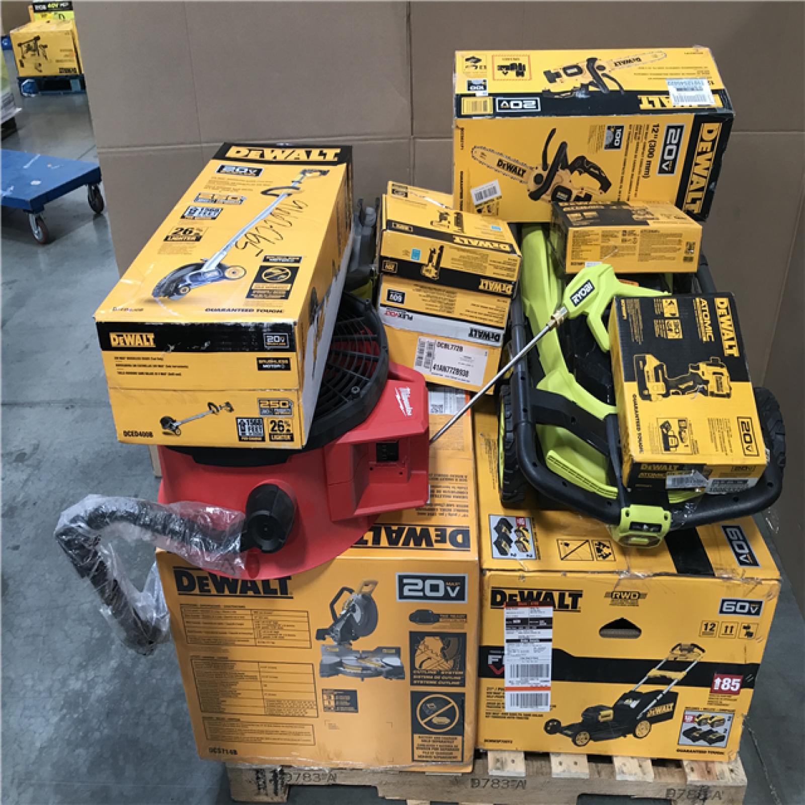 CALIFORNIA AS-IS TOOL PALLET