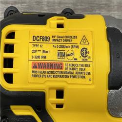 AS-IS DEWALT ATOMIC 20-Volt MAX Lithium-Ion Cordless Combo (2-Tool) Kit
